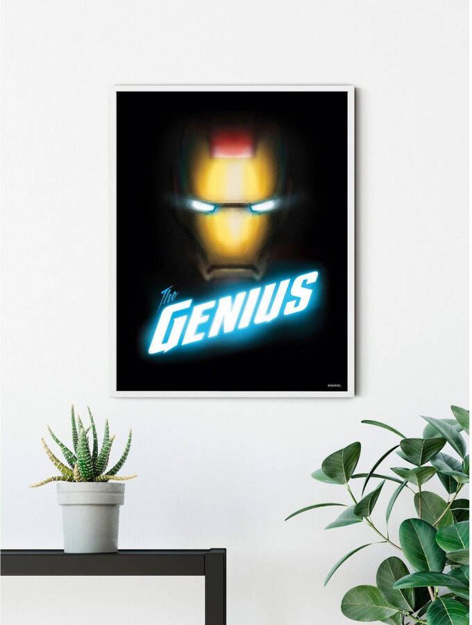 Komar Wanddecoratie Avengers The Genius Wanddecoratie voor de kinderkamer zonder lijst