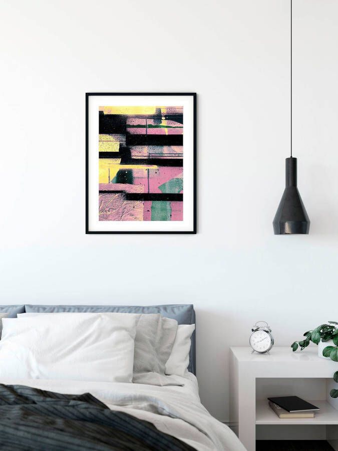 Komar Wanddecoratie Colorful Forte Wanddecoratie zonder lijst (1 stuk)