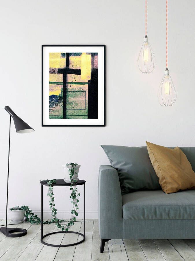 Komar Wanddecoratie Colorful Sonata Wanddecoratie zonder lijst (1 stuk)