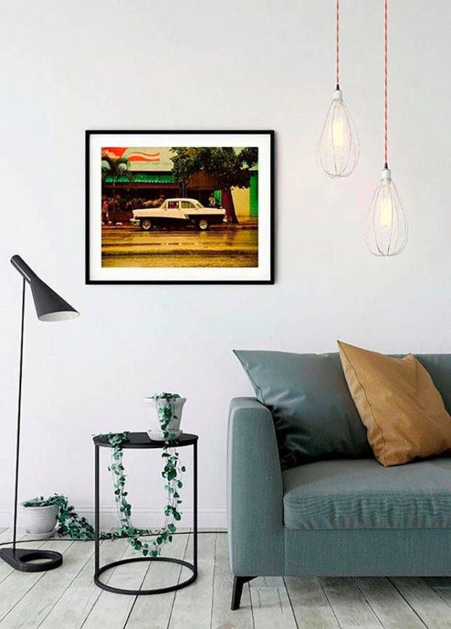 Komar Wanddecoratie Cuba Car Wanddecoratie zonder lijst (1 stuk)