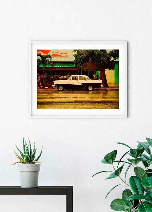 Komar Wanddecoratie Cuba Car Wanddecoratie zonder lijst (1 stuk)