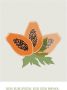Komar Wanddecoratie Cultivated Papaya Wanddecoratie zonder lijst (1 stuk) - Thumbnail 7