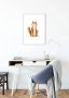 Komar Wanddecoratie Cute animal Dog Wanddecoratie zonder lijst (1 stuk) - Thumbnail 3