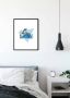 Komar Wanddecoratie Donald Duck Triangle Wanddecoratie voor de kinderkamer zonder lijst (1 stuk) - Thumbnail 4