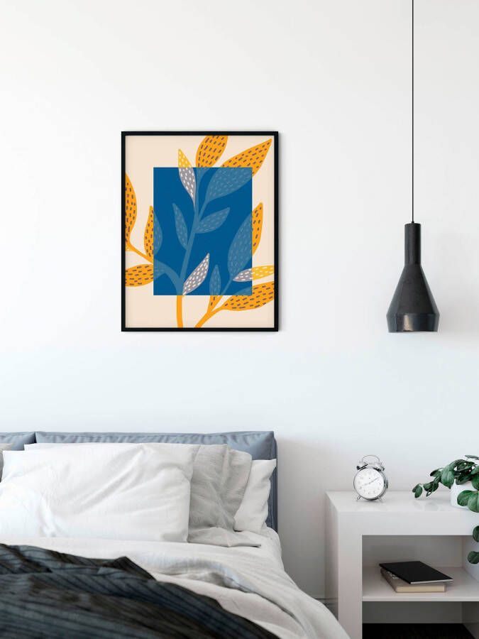 Komar Wanddecoratie Illustration Colorful Foliage (1 stuk)