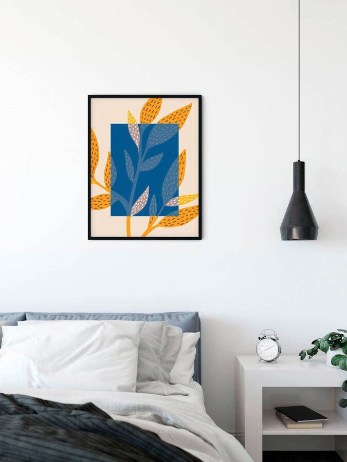 Komar Wanddecoratie Illustration Colorful Foliage (1 stuk)
