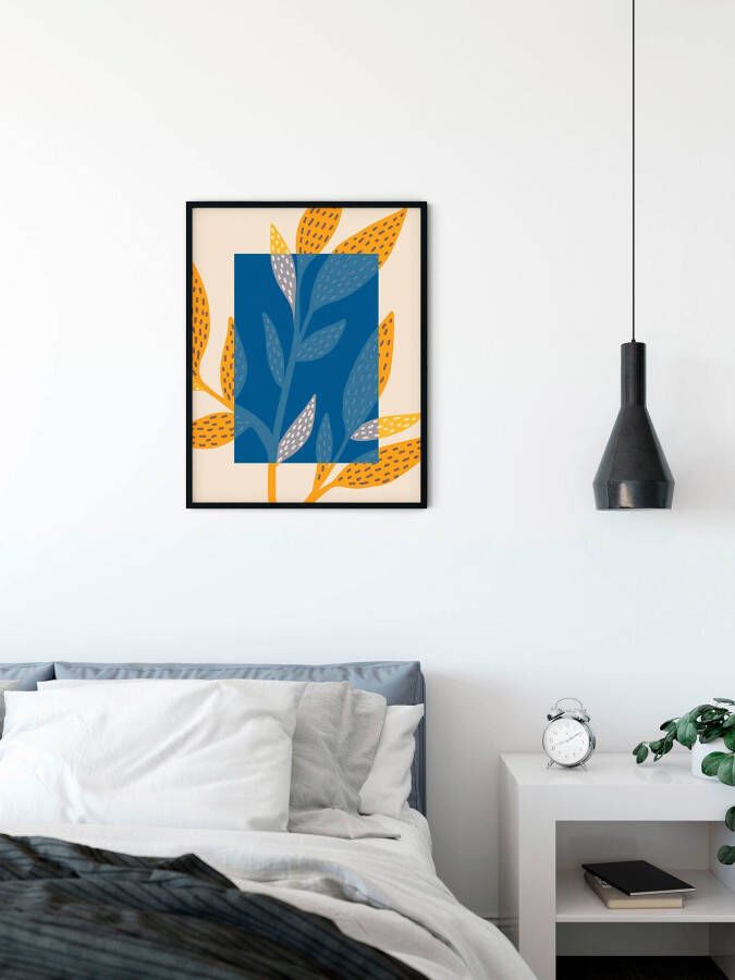 Komar Wanddecoratie Illustration Colorful Foliage (1 stuk)