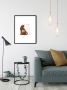 Komar Wanddecoratie Loving Cats Wanddecoratie zonder lijst (1 stuk) - Thumbnail 2