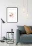 Komar Wanddecoratie Magnolia Breathe Wanddecoratie zonder lijst (1 stuk) - Thumbnail 4