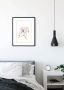 Komar Wanddecoratie Magnolia Shine Wanddecoratie zonder lijst (1 stuk) - Thumbnail 3