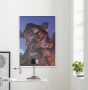 Komar Wanddecoratie Mandalorian Ambush Wanddecoratie voor de kinderkamer zonder lijst (1 stuk) - Thumbnail 2