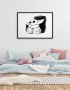 Komar Wanddecoratie Mandalorian The Child Sweet Black White Wanddecoratie voor de kinderkamer zonder lijst (1 stuk) - Thumbnail 2