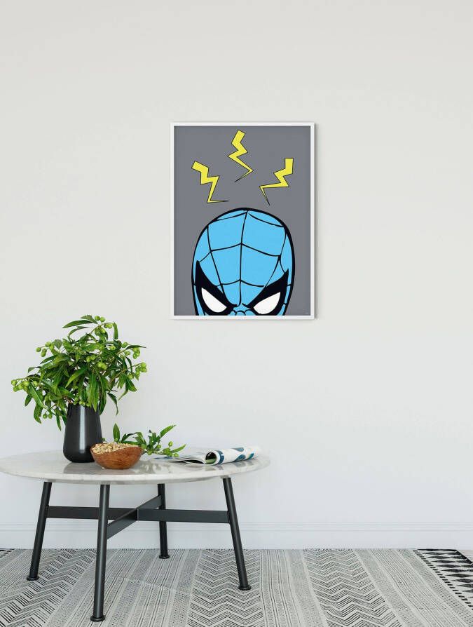 Komar Wanddecoratie Marvel PowerUp Spider-Man Sense Wanddecoratie voor de kinderkamer zonder lijst (1 stuk)