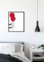 Komar Wanddecoratie Mickey Mouse Balloon Wanddecoratie voor de kinderkamer zonder lijst (1 stuk) - Thumbnail 5