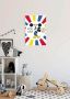 Komar Wanddecoratie Mickey Mouse Do it Wanddecoratie voor de kinderkamer zonder lijst (1 stuk) - Thumbnail 3