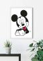 Komar Wanddecoratie Mickey Mouse Funny Wanddecoratie voor de kinderkamer zonder lijst (1 stuk) - Thumbnail 3