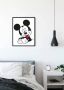 Komar Wanddecoratie Mickey Mouse Funny Wanddecoratie voor de kinderkamer zonder lijst (1 stuk) - Thumbnail 4