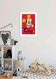 Komar Wanddecoratie Mickey Mouse Magnifying Glass Wanddecoratie voor de kinderkamer zonder lijst (1 stuk) - Thumbnail 5