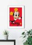 Komar Wanddecoratie Mickey Mouse Magnifying Glass Wanddecoratie voor de kinderkamer zonder lijst (1 stuk) - Thumbnail 3