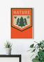 Komar Wanddecoratie Mickey Mouse Nature Wanddecoratie voor de kinderkamer zonder lijst (1 stuk) - Thumbnail 2