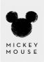 Komar Wanddecoratie Mickey Mouse Silhouet Wanddecoratie voor de kinderkamer zonder lijst (1 stuk) - Thumbnail 2