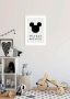 Komar Wanddecoratie Mickey Mouse Silhouet Wanddecoratie voor de kinderkamer zonder lijst (1 stuk) - Thumbnail 6