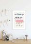 Komar Wanddecoratie Minnie Mouse Fla-Minnie-go Wanddecoratie voor de kinderkamer zonder lijst (1 stuk) - Thumbnail 3