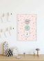 Komar Wanddecoratie Minnie Mouse Knoppen Wanddecoratie voor de kinderkamer zonder lijst (1 stuk) - Thumbnail 2