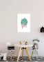 Komar Wanddecoratie Minnie Mouse Leaf Wanddecoratie voor de kinderkamer zonder lijst (1 stuk) - Thumbnail 3