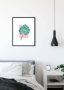 Komar Wanddecoratie Minnie Mouse Leaf Wanddecoratie voor de kinderkamer zonder lijst (1 stuk) - Thumbnail 4