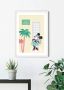 Komar Wanddecoratie Minnie Mouse Palms Wanddecoratie voor de kinderkamer zonder lijst (1 stuk) - Thumbnail 2