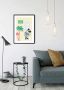 Komar Wanddecoratie Minnie Mouse Palms Wanddecoratie voor de kinderkamer zonder lijst (1 stuk) - Thumbnail 3