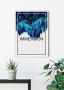 Komar Wanddecoratie Onderdompeling blue Wanddecoratie zonder lijst (1 stuk) - Thumbnail 2