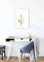 Komar Wanddecoratie Saguaro Watercolor Wanddecoratie zonder lijst (1 stuk) - Thumbnail 3
