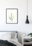 Komar Wanddecoratie Saguaro Watercolor Wanddecoratie zonder lijst (1 stuk) - Thumbnail 4