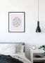 Komar Wanddecoratie Shelly Patterns Lavender Wanddecoratie zonder lijst (1 stuk) - Thumbnail 3