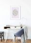 Komar Wanddecoratie Shelly Patterns Lavender Wanddecoratie zonder lijst (1 stuk) - Thumbnail 4