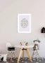 Komar Wanddecoratie Shelly Patterns Lavender Wanddecoratie zonder lijst (1 stuk) - Thumbnail 5