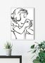 Komar Wanddecoratie Snow White Apple Bite white Wanddecoratie voor de kinderkamer zonder lijst (1 stuk) - Thumbnail 2