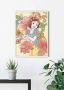 Komar Wanddecoratie Snow white Flowers Wanddecoratie voor de kinderkamer zonder lijst (1 stuk) - Thumbnail 2