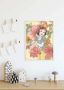 Komar Wanddecoratie Snow white Flowers Wanddecoratie voor de kinderkamer zonder lijst (1 stuk) - Thumbnail 3