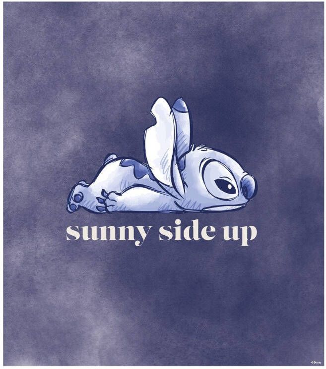 Komar Wanddecoratie artprint Stitch Sunny Side Up grootte 30 x 40 cm (1 stuk)