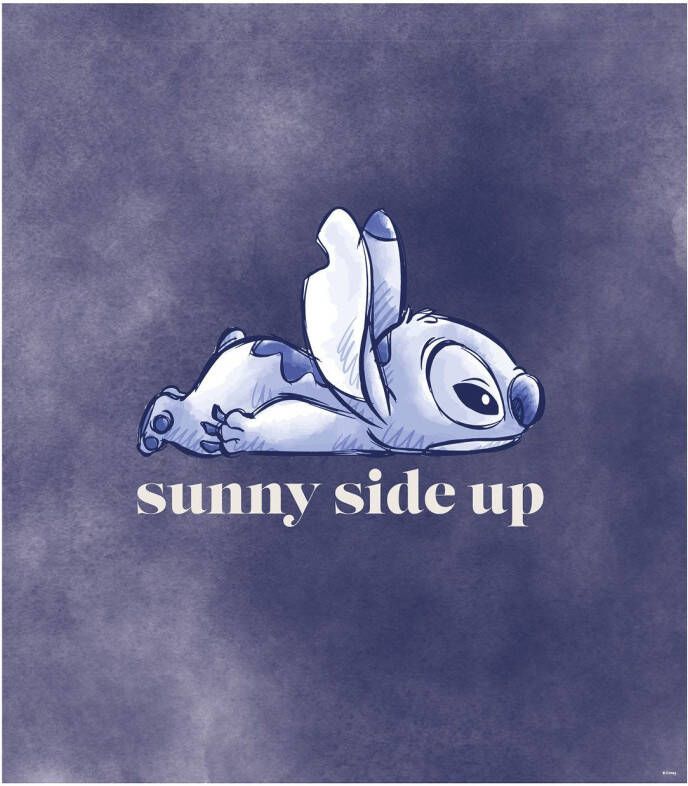 Komar Wanddecoratie artprint Stitch Sunny Side Up grootte 40 x 50 cm (1 stuk)