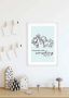 Komar Wanddecoratie Winnie the Pooh Little Something Wanddecoratie voor de kinderkamer zonder lijst (1 stuk) - Thumbnail 2