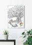 Komar Wanddecoratie Winnie the Pooh Playground Wanddecoratie voor de kinderkamer zonder lijst (1 stuk) - Thumbnail 2