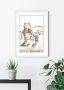 Komar Wanddecoratie Winnie the Pooh Today Wanddecoratie voor de kinderkamer zonder lijst (1 stuk) - Thumbnail 2