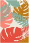 Komar Wanddecoratie Winter Tropics Black Panther Plants Wanddecoratie voor de kinderkamer zonder lijst (1 stuk) - Thumbnail 6
