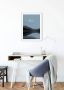 Komar Wanddecoratie Word Lake Hush Steel Wanddecoratie zonder lijst (1 stuk) - Thumbnail 3
