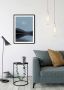Komar Wanddecoratie Word Lake Hush Steel Wanddecoratie zonder lijst (1 stuk) - Thumbnail 4