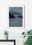 Komar Wanddecoratie Word Lake in Motion Steel Wanddecoratie zonder lijst (1 stuk) - Thumbnail 2